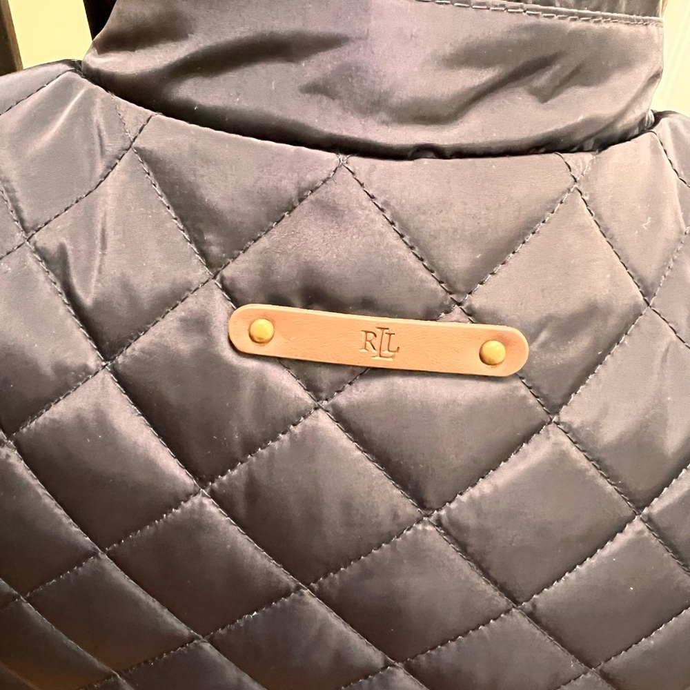 Ralph Lauren Navy Quilted Vest - Picture 5 of 6